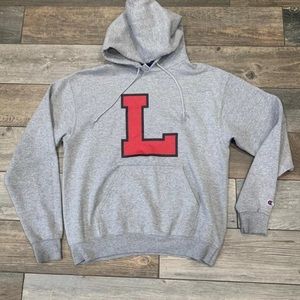 Champion L Hoodie Size Medium
